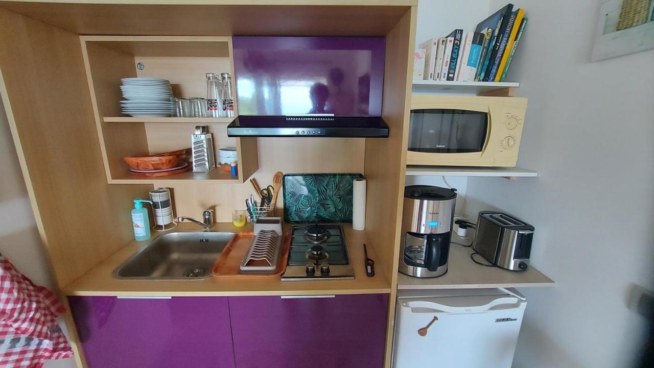 Studio Vaimiti Pour 2 Personnes Vue Mer Et Moorea Faaa Екстериор снимка