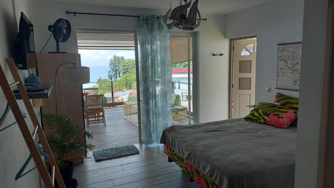 Studio Vaimiti Pour 2 Personnes Vue Mer Et Moorea Faaa Екстериор снимка