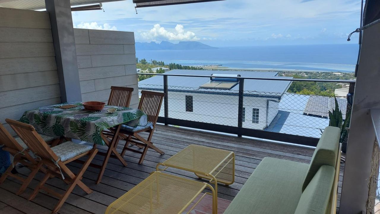 Studio Vaimiti Pour 2 Personnes Vue Mer Et Moorea Faaa Екстериор снимка