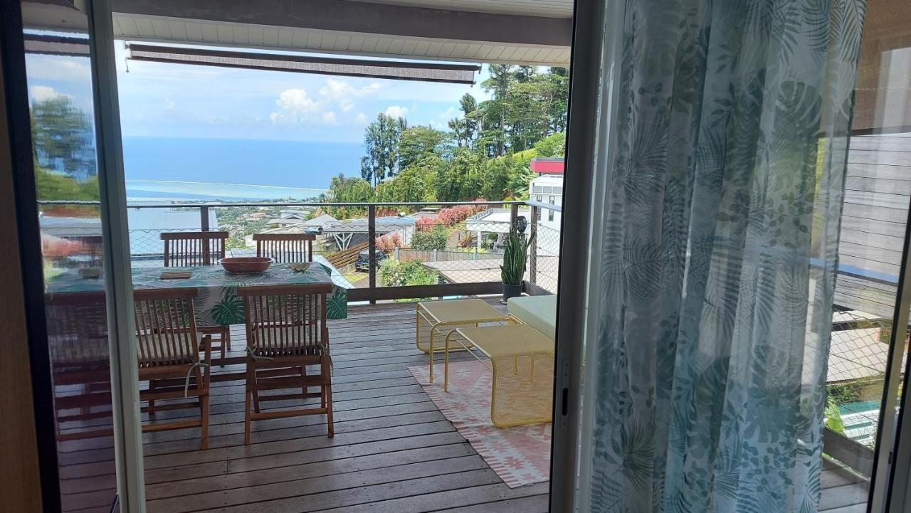 Studio Vaimiti Pour 2 Personnes Vue Mer Et Moorea Faaa Екстериор снимка