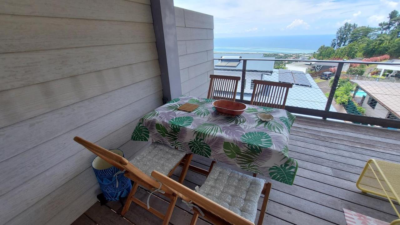 Studio Vaimiti Pour 2 Personnes Vue Mer Et Moorea Faaa Екстериор снимка